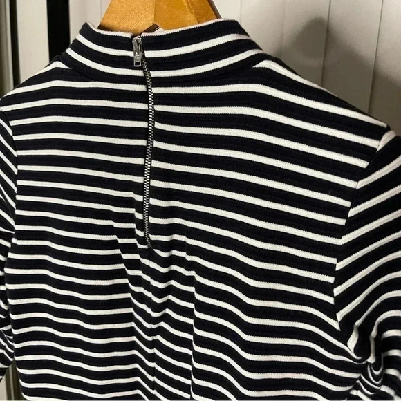 Anthropologie Seen Worn Kept Striped Dress - Size 4P - Picture 4 of 7